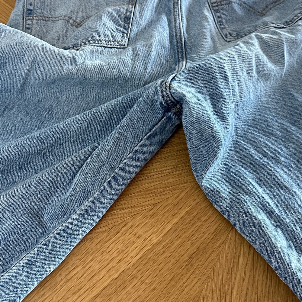 Women’s Levi Strauss Blue Denim Overalls Size Large - Picture 4 of 6